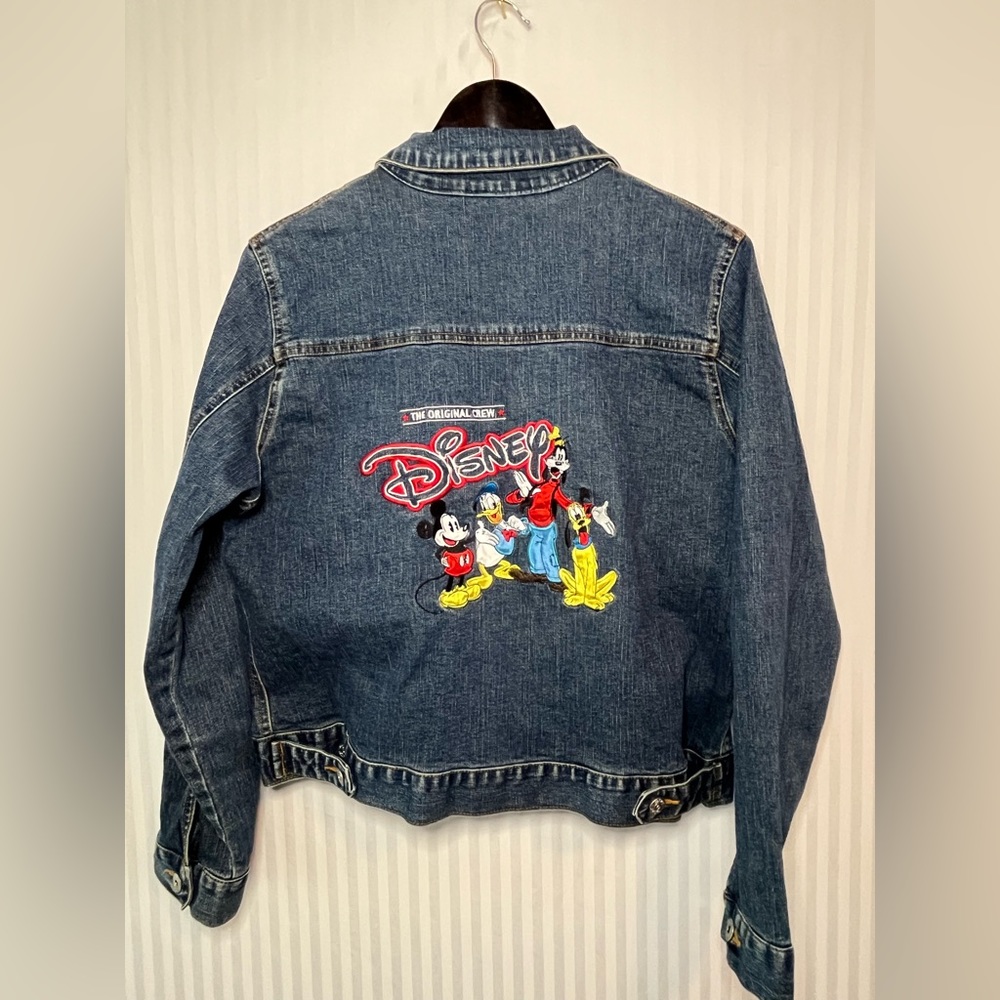 Embroidered Disney Jean Jacket - “the original crew”